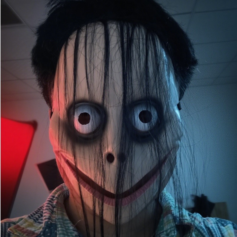 Kids Face Mask - Halloween horror assustador palhaço máscara para