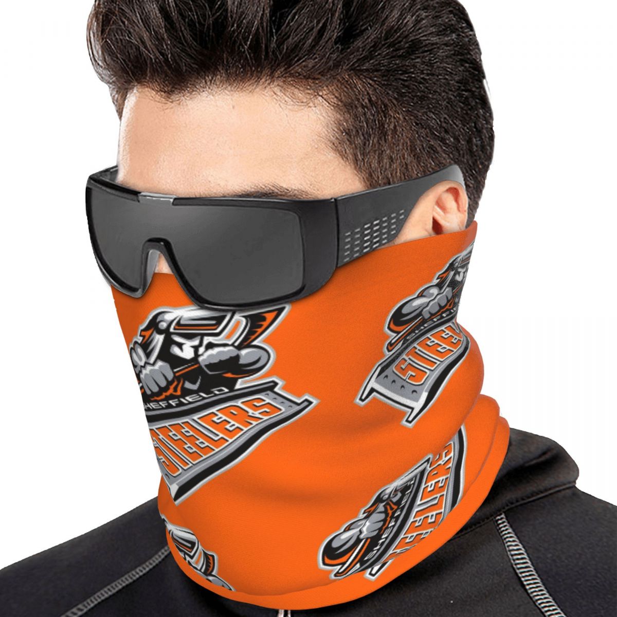 Neck Gaiter Face Cover - Sheffield Steelers Bandana Cobertura para pescoço