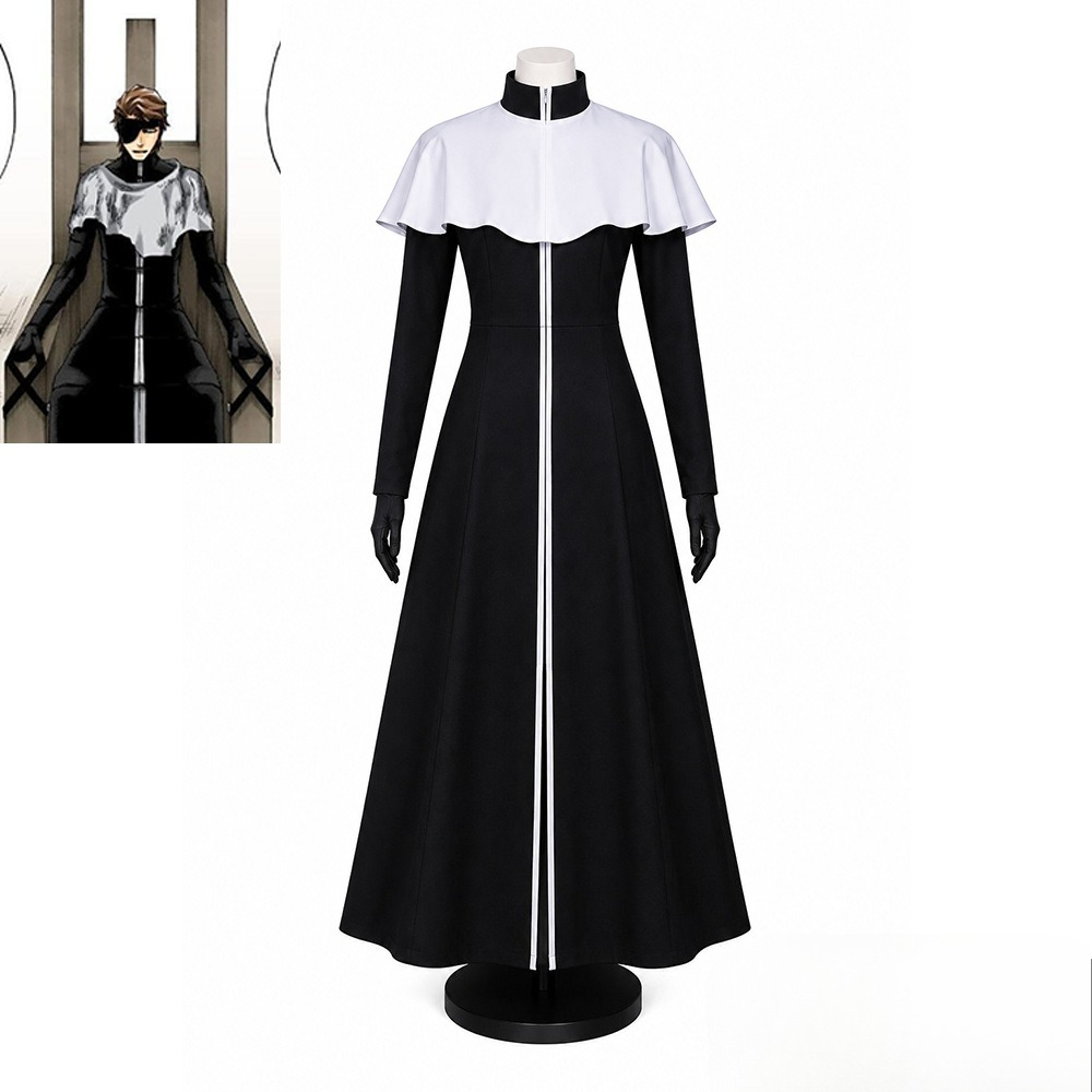 Black Face Mask Pack - Fantasia de Cosplay de Aizen Sousuke,
