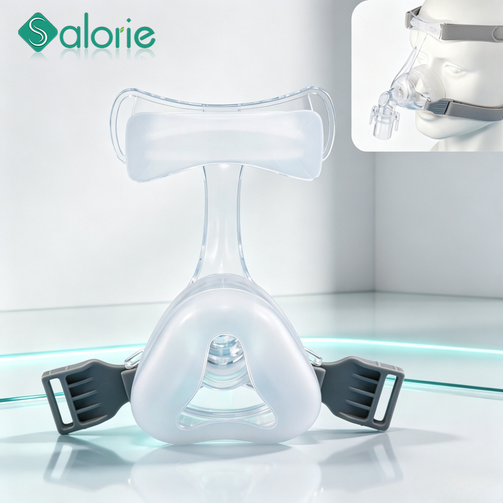 Silicone Mask Bracket - Máscara Nasal CPAP Comfort com Almofada