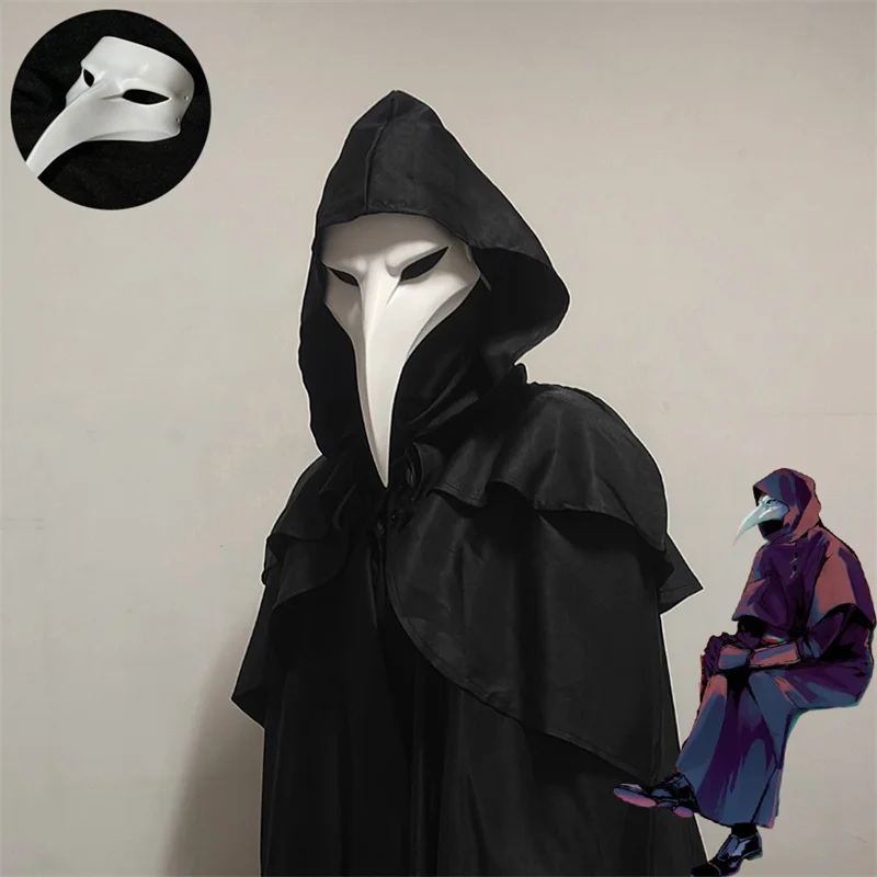 Disposable Surgical Mask - Máscara de Cosplay SCP Foundation SCP-049-J
