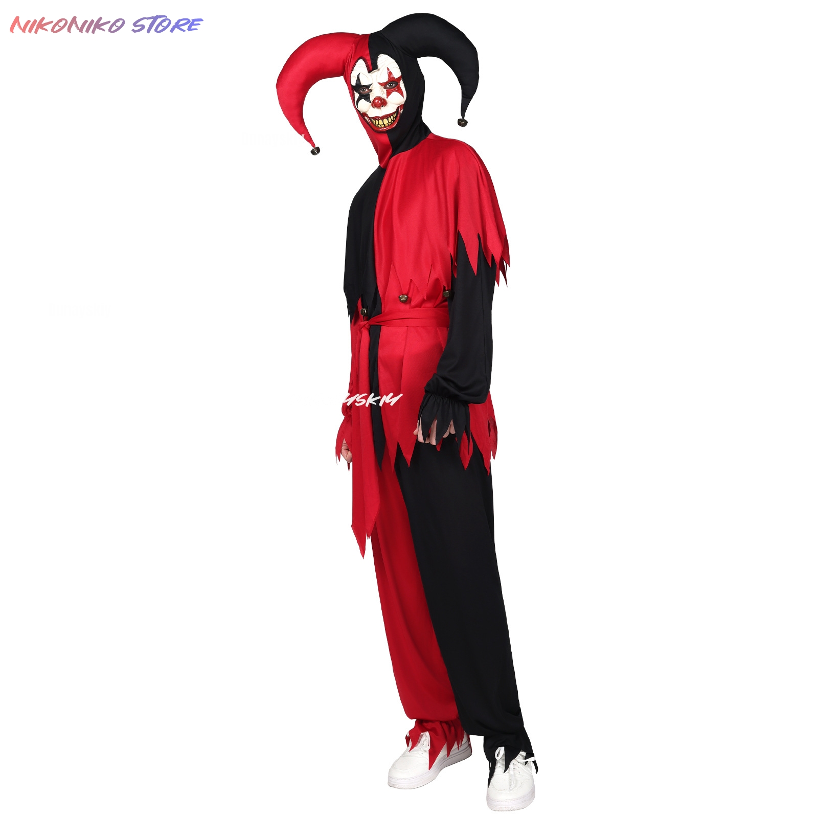 Fantasia de Palhaço Demônio As - Black Face Mask Pack avaliação e preço