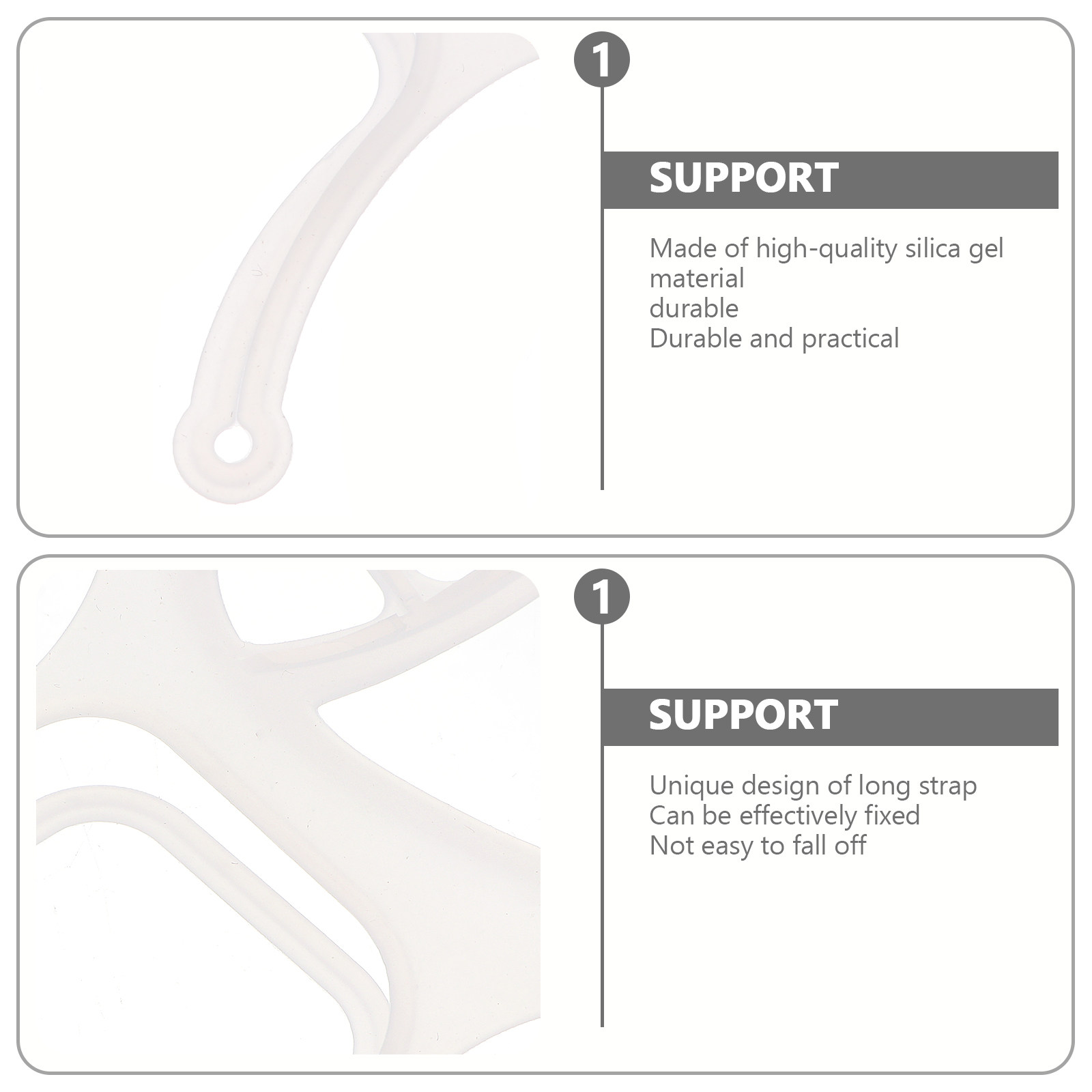 5 unidades de suporte interno  - Silicone Mask Bracket avaliação e preço